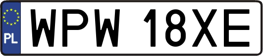WPW18XE