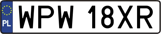 WPW18XR