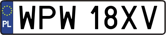 WPW18XV
