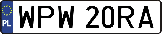 WPW20RA