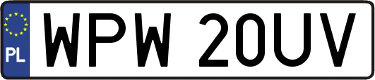 WPW20UV