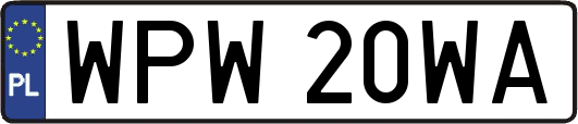 WPW20WA