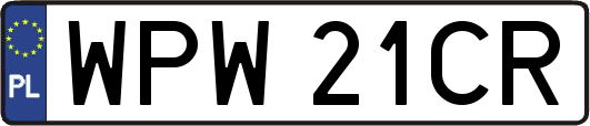 WPW21CR