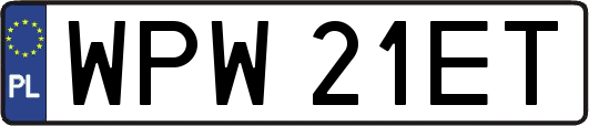 WPW21ET