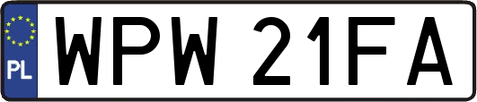 WPW21FA