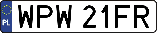 WPW21FR