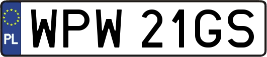 WPW21GS