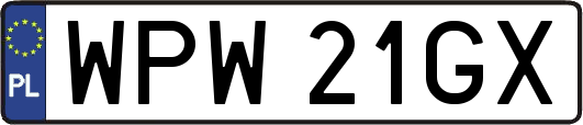 WPW21GX