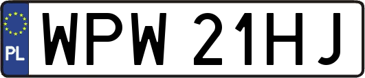 WPW21HJ