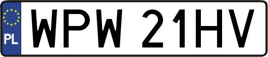 WPW21HV