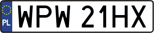 WPW21HX