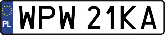 WPW21KA