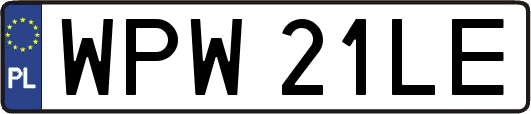 WPW21LE