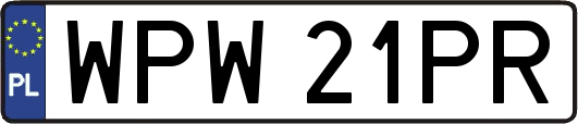 WPW21PR