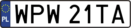 WPW21TA