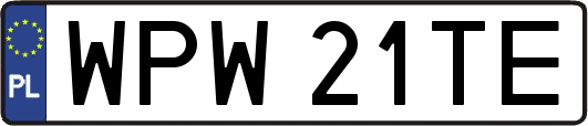 WPW21TE