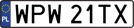 WPW21TX