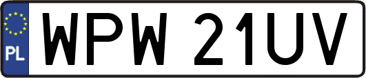 WPW21UV
