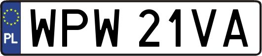 WPW21VA