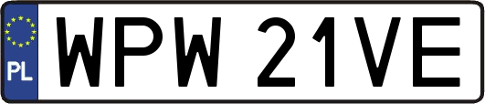 WPW21VE