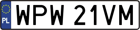 WPW21VM