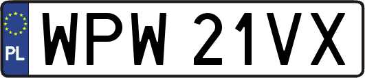 WPW21VX