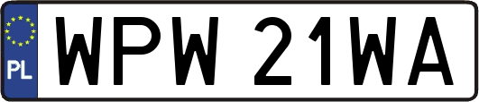 WPW21WA