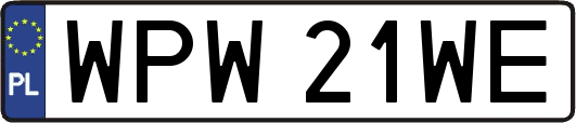 WPW21WE