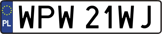 WPW21WJ