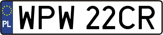 WPW22CR