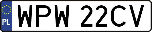WPW22CV