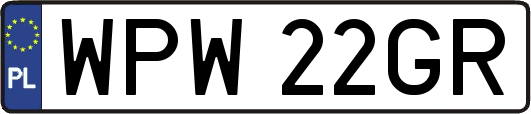 WPW22GR