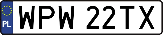 WPW22TX