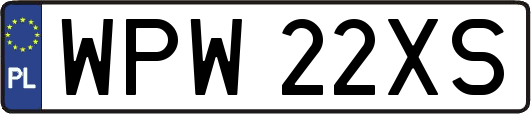 WPW22XS