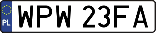 WPW23FA