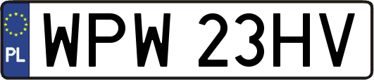 WPW23HV