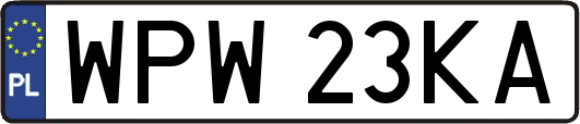 WPW23KA