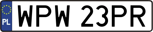 WPW23PR