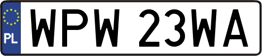WPW23WA