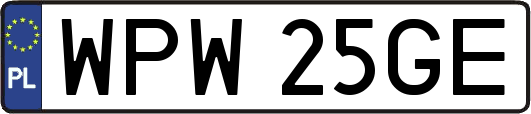 WPW25GE