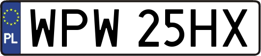WPW25HX