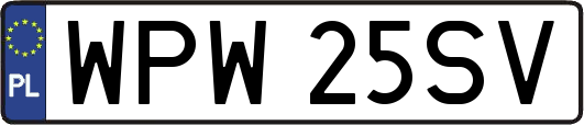 WPW25SV