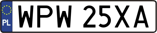 WPW25XA