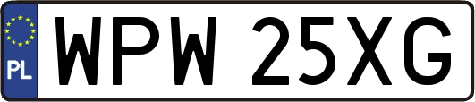 WPW25XG