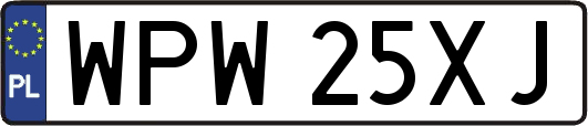 WPW25XJ