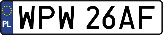 WPW26AF