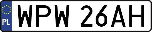 WPW26AH