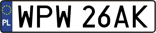 WPW26AK