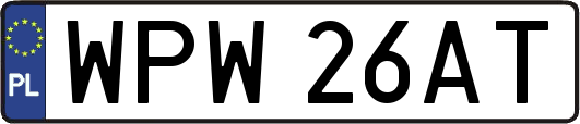 WPW26AT