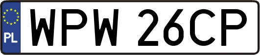 WPW26CP